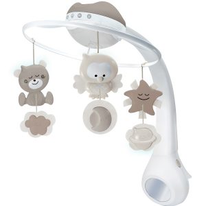 Muziekmobiel Infantino grijs