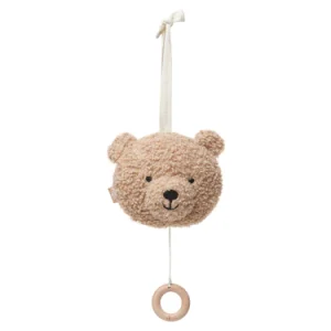 Musical Hanger - Teddy Bear - Biscuit / Jollein