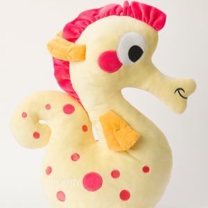 Grote knuffel van zachte velours